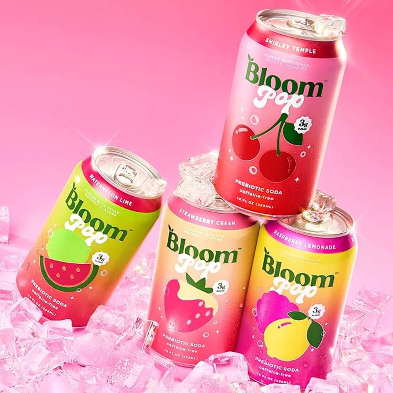 Prebiotic sodas