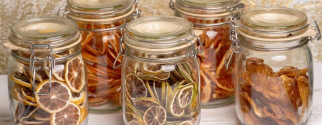 Airtight glass storage containers