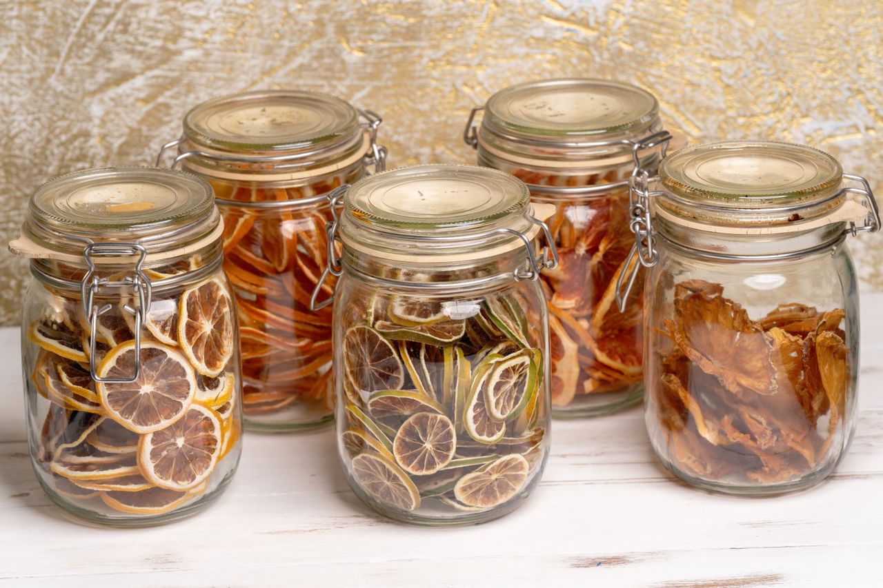 Airtight glass storage containers