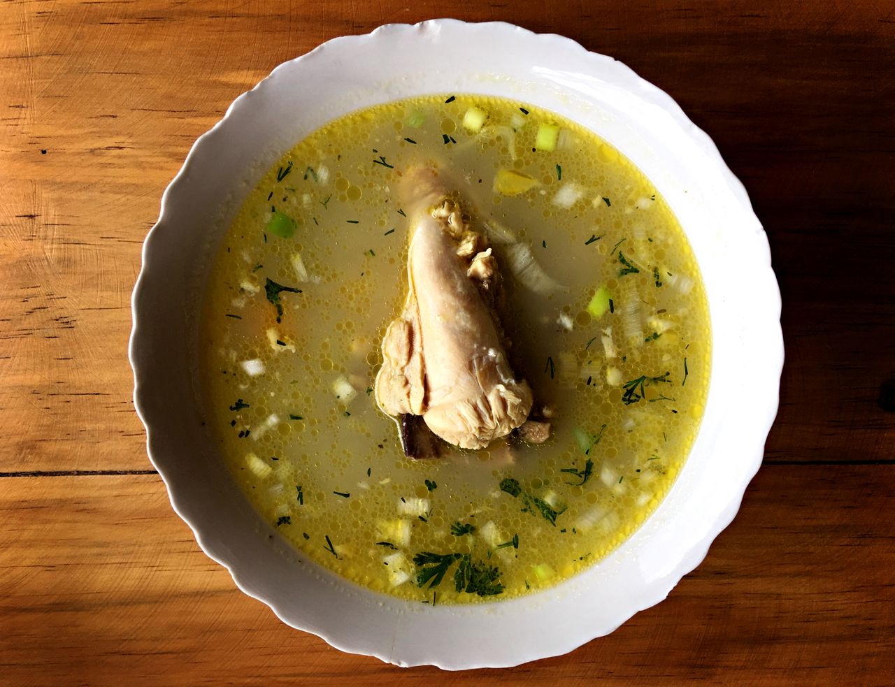 chicken broth